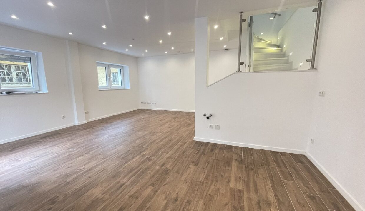 Offene Küche mit Wohnzimmer