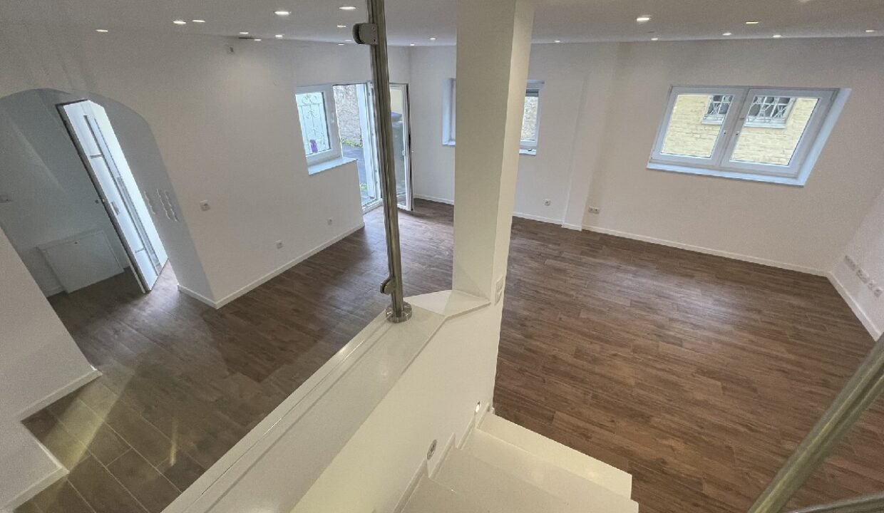 Offene Küche mit Wohnzimmer