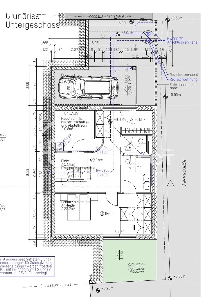Grundriss Untergeschoss