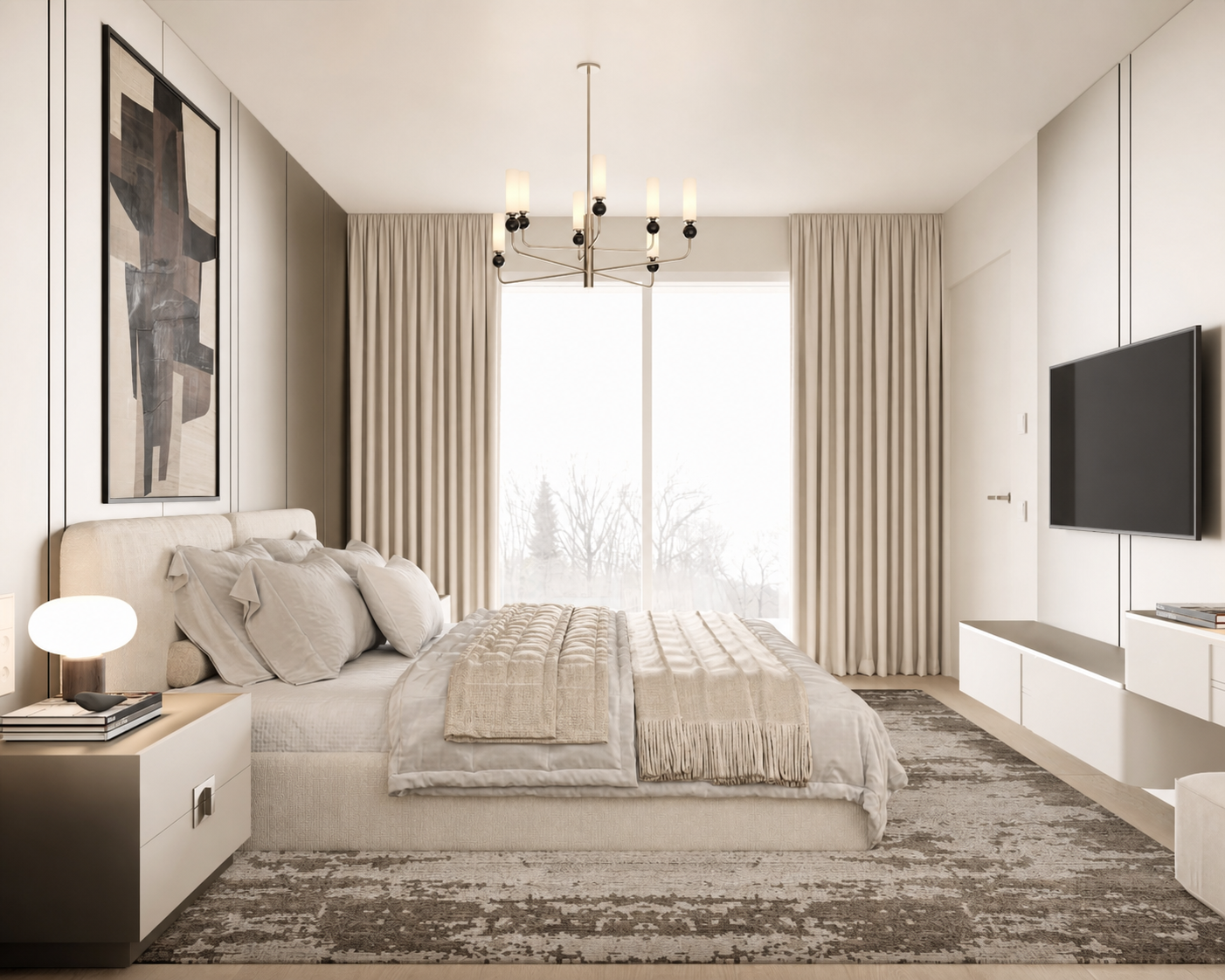 Visualisierung Schlafzimmer